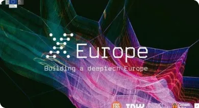 A picture of a colorful object with the words europe on it.